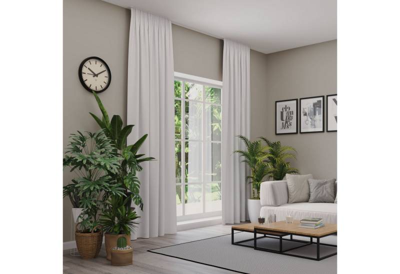 Neutex for you! Verdunkelungsvorhang INSULA (1 St), Multifunktionsband, abdunkelnd, Uni-Dimout für starke Verdunklung, nach Maß von Neutex for you!