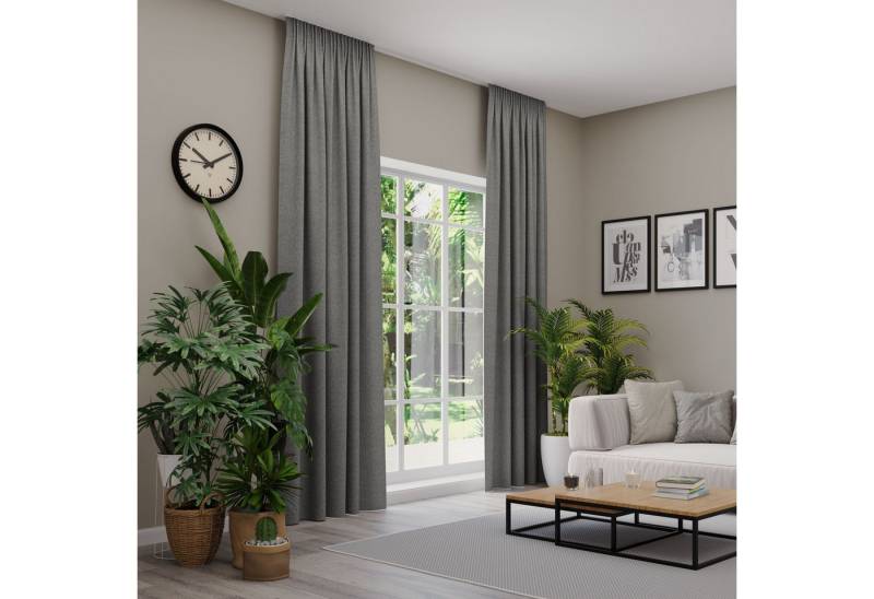 Neutex for you! Vorhang nach Maß ARUBA (1 St), Multifunktionsband, verdunkelnd, Jacquard, Uni Dimout, hochwertige Webstruktur von Neutex for you!