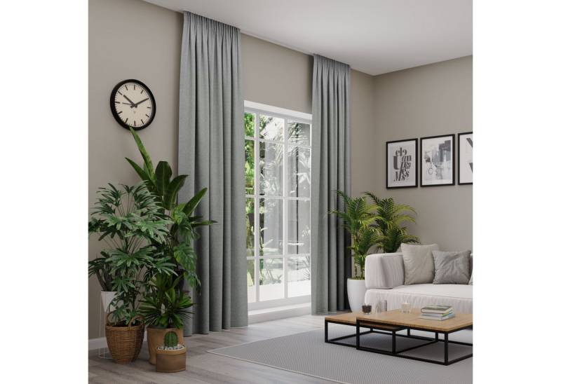 Neutex for you! Vorhang nach Maß ARUBA (1 St), Multifunktionsband, verdunkelnd, Jacquard, Uni Dimout, hochwertige Webstruktur von Neutex for you!