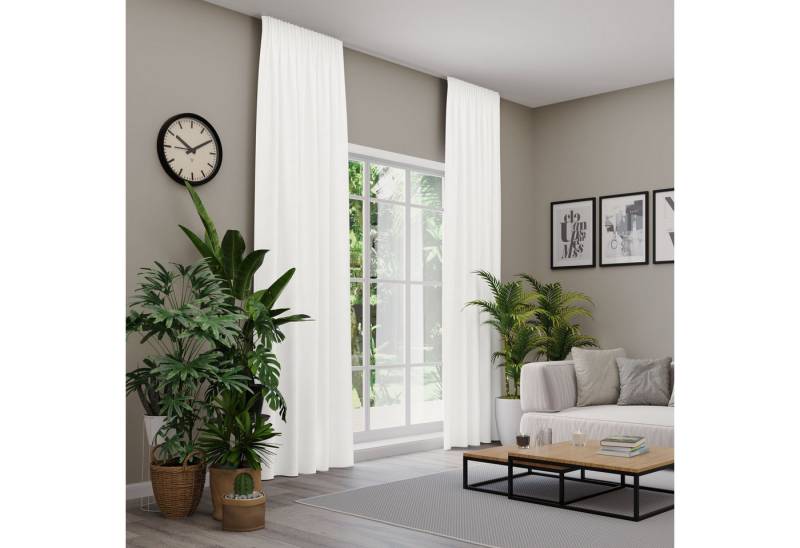 Neutex for you! Vorhang nach Maß VELVETDREAM (1 St), Multifunktionsband, verdunkelnd, Jacquard, Uni Blackout mit samtiger Oberfläche von Neutex for you!