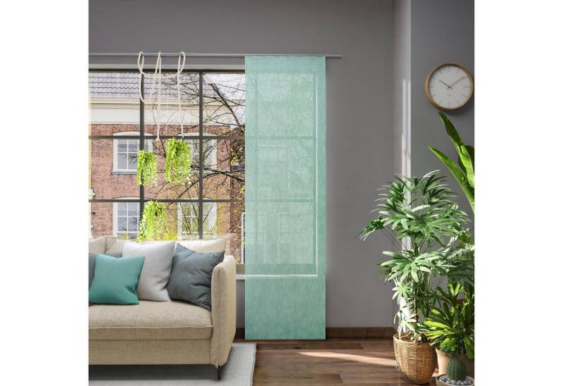 Neutex for you! Schiebegardine Libre-ECO, Paneelwagen (1 St), halbtransparent, Jacquard, 60 x 245 cm (B x H) von Neutex for you!