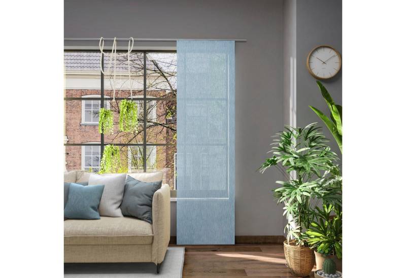 Neutex for you! Schiebegardine Libre-ECO, Paneelwagen (1 St), halbtransparent, Jacquard, nach Maß von Neutex for you!