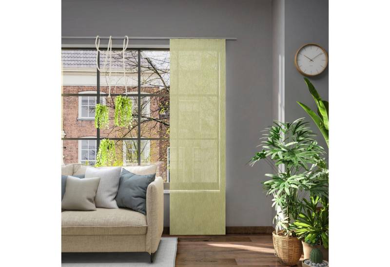 Neutex for you! Schiebegardine Libre-ECO, Paneelwagen (1 St), halbtransparent, Jacquard, nach Maß von Neutex for you!