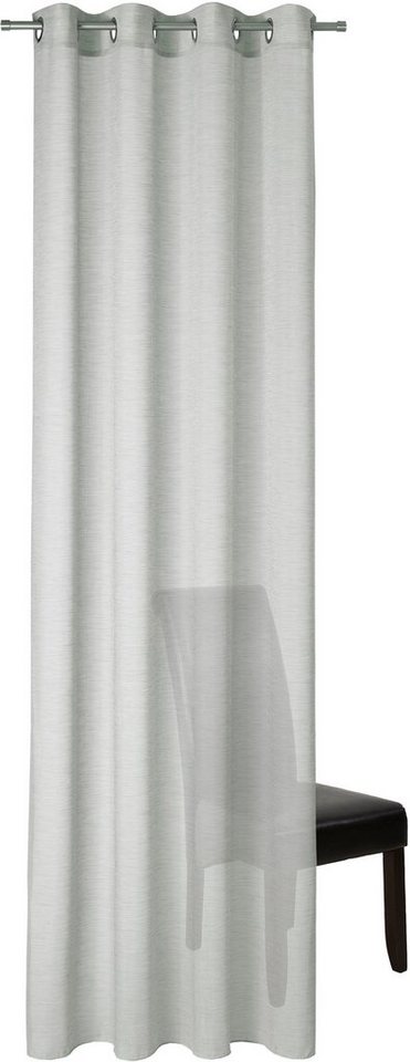 Vorhang Allure, Neutex for you!, Ösen (1 St), halbtransparent, Jacquard, Ösenschal mit Metallösen, Breite 140 cm, nach Maß von Neutex for you!