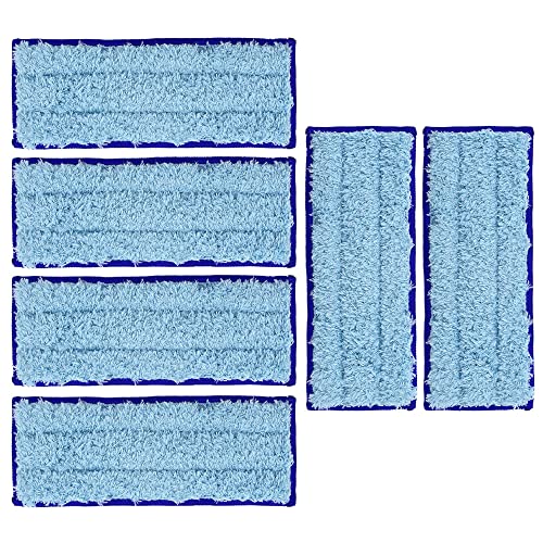 Neutop Waschbares Nasswischpad f眉r iRobot Braava Jet 240, 241, 244, 245, 250 Robotermopps, Blau, 6 St眉ck von neutop