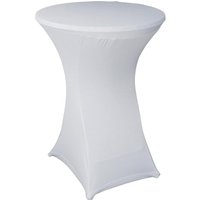 Stehtischhusse weiß Ø 85cm Stehtischhusse von Neutral