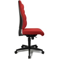 Bürostuhl Unni Med rot, Gestell schwarz von Neutral