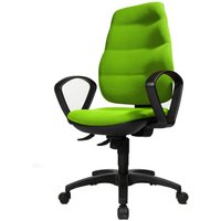 Bürostuhl Unni SY grün, Gestell schwarz von Neutral