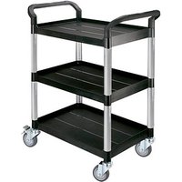 Etagenwagen schwarz 85,0 x 48,0 x 100,0 cm von Neutral