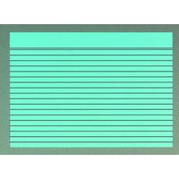 Karteikarten DIN A4 liniert blau von Neutral