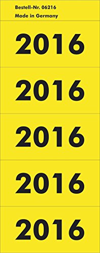 NEUTRAL 6216 Inhaltsschildchen 2016 gelb von Neutral
