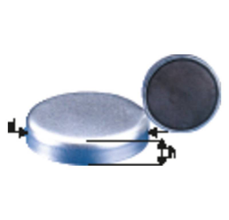 Neutral Greifzange Flachgreifer-Magnet ohne Gewinde 16 x 4,5 mm von Neutral
