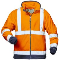 Elysee - benedikt Warnschutz-Fleecejacke ®, en 471/3, en 340, Orange, Gr.XXXL von Elysee