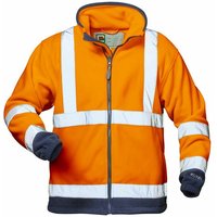 Elysee - benedikt Warnschutz-Fleecejacke ®, en 471/3, en 340, Orange, Gr.M von Elysee