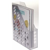 Stehsammler Polystyrol grau-transparent , DIN C4 von Neutral