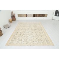 7x30 Oushak Teppich, Handgefertigter Teppich von NeutralRugs