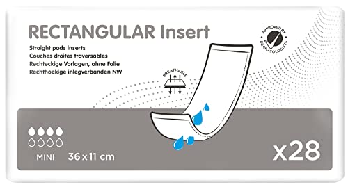 Neutralware Rectangular Insert Mini NW, 36x11 cm, grau, 4x28 Stück (PZN 16810764) von Neutralware