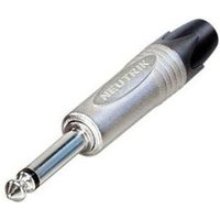 6.35mm klinkenstecker, 2-POLIGER klinkenstecker 6.3mm, vernickelt von Neutrik