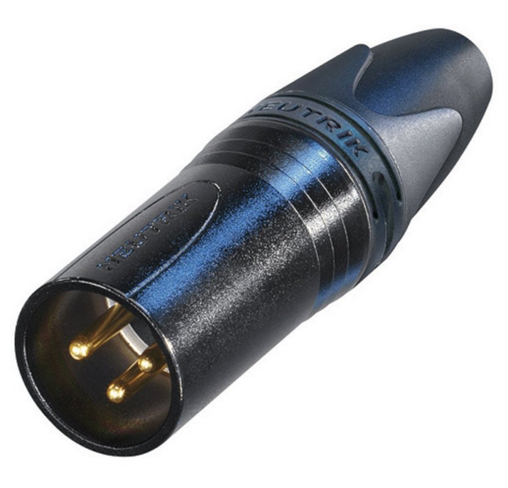 Neutrik Kabelverbinder-Sortiment Neutrik NC3MXX-B XLR-Steckverbinder Stecker, gerade Polzahl (num): 3, NC3MXX-B von Neutrik