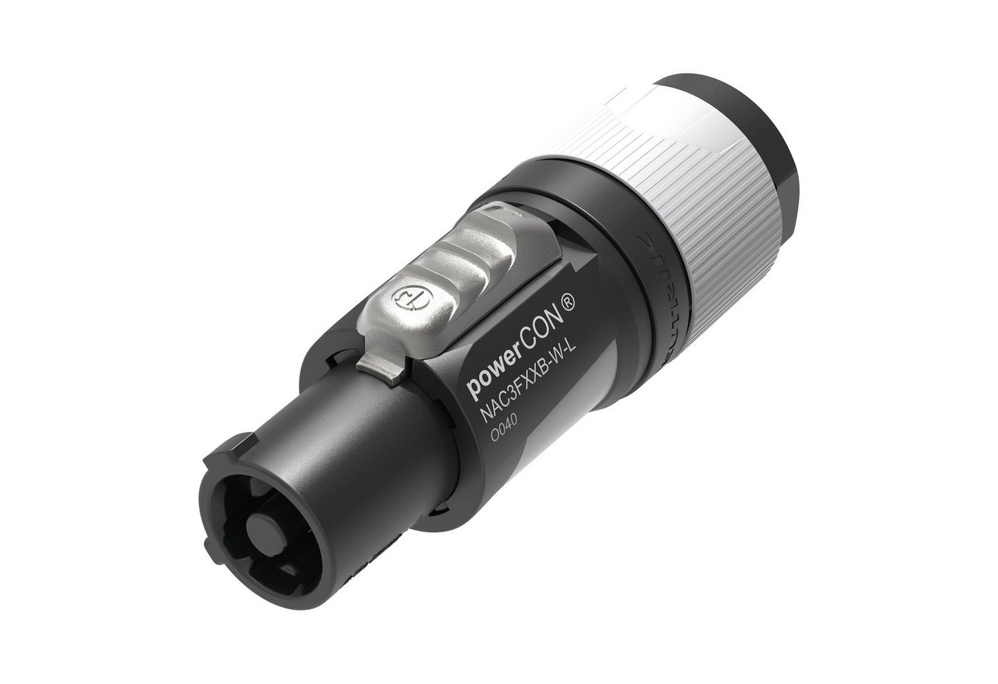 Neutrik Kabelverbinder-Sortiment Neutrik PowerCON Connector - L Grau-weißes Gehäuse - gr. durchmesser Neutrik Kabelverbinder-Sortiment Neutrik PowerCON Connector - L Grau-weißes Gehäuse - gr. durchmesser von Neutrik