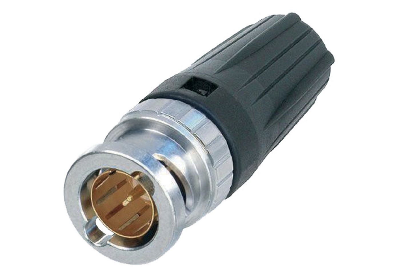Neutrik Lautsprecherstecker, (NBNC75BFG7 BNC-Stecker 06/28 AF Hochwertiger Stecker Geeignet für Audio- und Videoanwendungen, Stecker & Adapter, BNC Stecker und -Buchsen), NBNC75BFG7 BNC-Stecker - BNC Stecker und -Buchsen von Neutrik