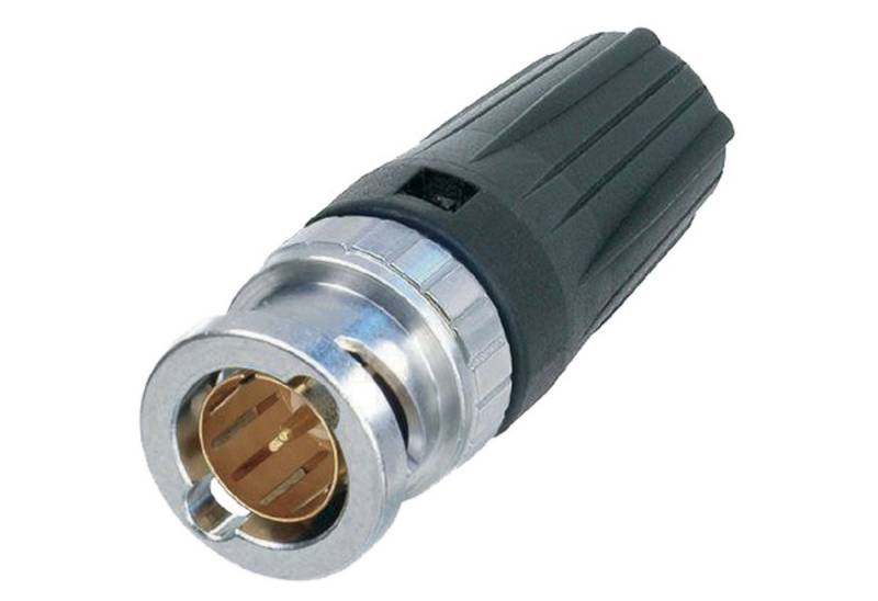 Neutrik Lautsprecherstecker, (NBNC75BFG7 BNC-Stecker 06/28 AF Hochwertiger Stecker Geeignet für Audio- und Videoanwendungen, Stecker & Adapter, BNC Stecker und -Buchsen), NBNC75BFG7 BNC-Stecker - BNC Stecker und -Buchsen von Neutrik