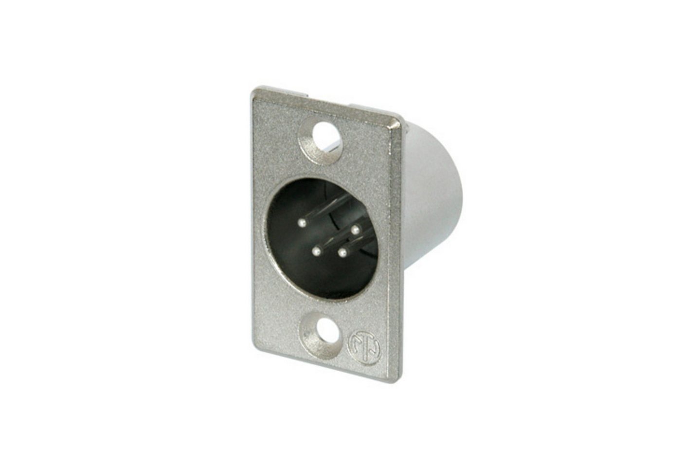 Neutrik Lautsprecherstecker, (NC4MP Chassisstecker Einbaubuchse Hochwertige Verbindung für Audio- und Videogeräte, Stecker & Adapter, Einbaubuchsen), NC4MP Chassisstecker - Einbaubuchse von Neutrik