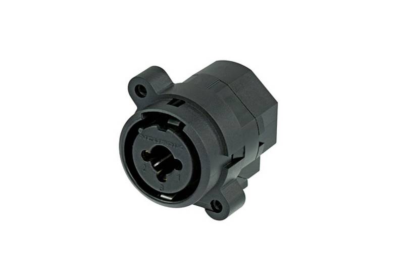 Neutrik Lautsprecherstecker, (NCJ6FI-S-0 Combo-Chassisbuchse Einbaubuchse geeignet für Audio- und Videogeräte, Stecker & Adapter, Einbaubuchsen), NCJ6FI-S-0 Combo-Chassisbuchse - Einbaubuchse von Neutrik