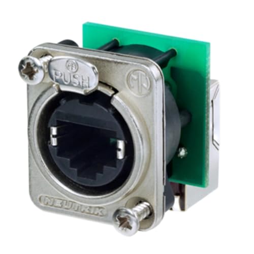 Neutrik NE8FDP-R RJ45 Datensteckverbinder etherCON D Serie NE8FDP-R Buchse, gewinkelt Pole: 8P8C NIC, Nickel Neutrik NE8FDP-R RJ45 Datensteckverbinder etherCON D Serie NE8FDP-R Buchse, gewinkelt Pole: 8P8C NIC, Nickel von Neutrik