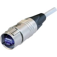 Neutrik NKE6S-3 RJ45 Netzwerkkabel, Patchkabel CAT 6 S/FTP 3.00m Weiß 1St. von Neutrik