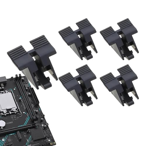 Desktop Graphics Card Slot - PCIE -GPU -Halter, Fixing Clip Graphics Card Socket | Sichere PCIe -Schlitzschloss, langlebige schwarze Grafikkarten -Steckdose, Ersatz -GPU -Support -Halterung, Grafikkar Desktop Graphics Card Slot - PCIE -GPU -Halter, Fixing Clip Graphics Card Socket | Sichere PCIe -Schlitzschloss, langlebige schwarze Grafikkarten -Steckdose, Ersatz -GPU -Support -Halterung, Grafikkar von NevPuose