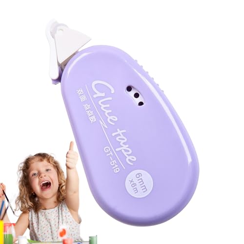 Doppelseitige Klebebandwalze - Handwerkskleber, Sammelalbumspender | Schreibwarenkleber Läufer, Streifen -Applikator, Transparenter Bandstift Für Zeitschriften, Wickeln, Geschenkherstellung, Ka Doppelseitige Klebebandwalze - Handwerkskleber, Sammelalbumspender | Schreibwarenkleber Läufer, Streifen -Applikator, Transparenter Bandstift Für Zeitschriften, Wickeln, Geschenkherstellung, Ka von NevPuose
