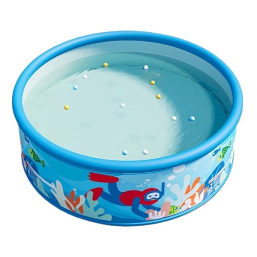 Mädchenpool - Tragbarer Freizeitteich, Gartenerholungstank, Faltbare Haushaltsbad | Geräumige Durablle Play Reservoir, robuste Urlaubsspaßstruktur für Kinder Eltern Teenager Courtyard Terrace Mädchenpool - Tragbarer Freizeitteich, Gartenerholungstank, Faltbare Haushaltsbad | Geräumige Durablle Play Reservoir, robuste Urlaubsspaßstruktur für Kinder Eltern Teenager Courtyard Terrace von NevPuose