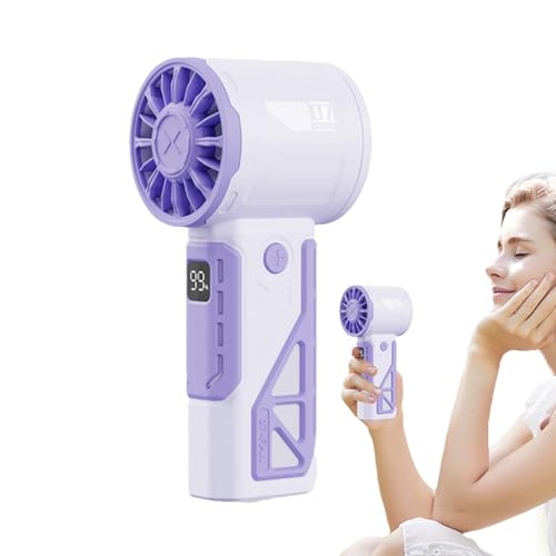 NevPuose Hochgeschwindigkeits-Lüfter-Eiskühler Mechanischer Luftgebläse, LED Display Eyelash Utility | Kompakter Grauer Faltwindgenerator Mit Digitaler Steuer NevPuose Hochgeschwindigkeits-Lüfter-Eiskühler Mechanischer Luftgebläse, LED Display Eyelash Utility | Kompakter Grauer Faltwindgenerator Mit Digitaler Steuer von NevPuose