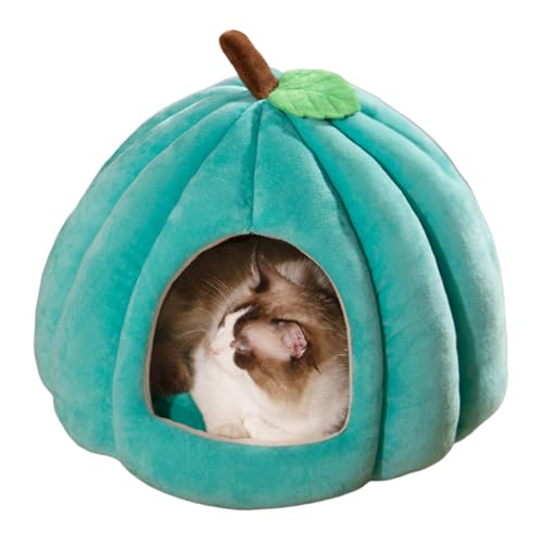 NevPuose Kürbis-Katzenbett,Halloween-Katzenhaus für den Innenbereich,Kürbisförmige Höhlenbetten für kleine Hunde | Weiches Haustierzeltbett, bequemes Haustierhöhlenbett für Hauskatzen und kleine Hunde NevPuose Kürbis-Katzenbett,Halloween-Katzenhaus für den Innenbereich,Kürbisförmige Höhlenbetten für kleine Hunde | Weiches Haustierzeltbett, bequemes Haustierhöhlenbett für Hauskatzen und kleine Hunde von NevPuose