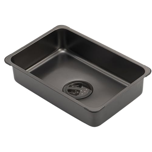 Waschbecken im Freien - tragbares Stahlbecken, Schüssel Tub Bowl | Waschmittelausrüstung, Wäscherei -Picknickinstrument, BBQ -Fischereisenswerkzeug, faltbarer tragbarer Behälter zum Camping Waschbecken im Freien - tragbares Stahlbecken, Schüssel Tub Bowl | Waschmittelausrüstung, Wäscherei -Picknickinstrument, BBQ -Fischereisenswerkzeug, faltbarer tragbarer Behälter zum Camping von NevPuose