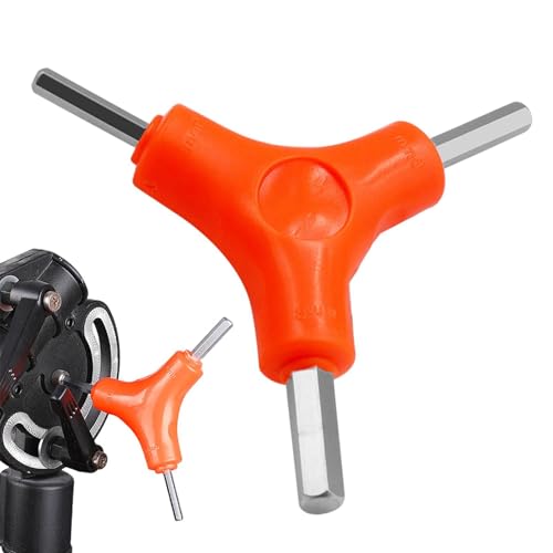 Y-Typ-Motorrad-Inbusschlüssel |. Innensechskantschlüssel-Kombi-Reparaturwerkzeug | Mit Inbusschlüssel in den Größen 3 mm, 4 mm, 5 mm, perfektes tragbares Werkzeug für Motorrad- und Fahrradreparaturen. Y-Typ-Motorrad-Inbusschlüssel |. Innensechskantschlüssel-Kombi-Reparaturwerkzeug | Mit Inbusschlüssel in den Größen 3 mm, 4 mm, 5 mm, perfektes tragbares Werkzeug für Motorrad- und Fahrradreparaturen. von NevPuose