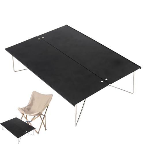 Klappcampingtisch - tragbarer Picknickschreibtisch, Klappständer im Freien | Leichter Aluminiumrahmen mit Roll-up-Oberfläche, kompaktes Reisegerät für einfache Einrichtung und robuste Unterstützung fü Klappcampingtisch - tragbarer Picknickschreibtisch, Klappständer im Freien | Leichter Aluminiumrahmen mit Roll-up-Oberfläche, kompaktes Reisegerät für einfache Einrichtung und robuste Unterstützung fü von Nevalerra
