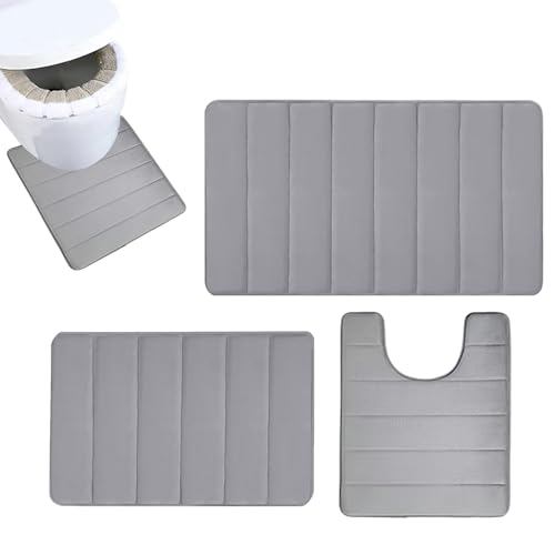 Nevalerra Badematten – Weiche Badezimmer Matte, rutschfeste Duschvorleger | Saugfähige Oberfläche mit Schnelltrocknendem Gewebe und Hautfreundlicher Struktur für Komfort nach dem Duschen, Hochwertige von Nevalerra