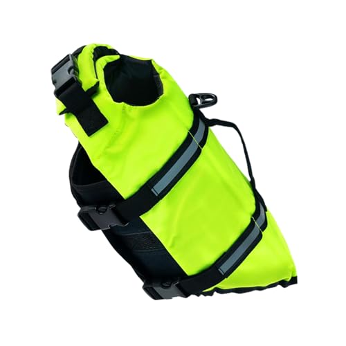 Nevalerra Hundeschwimmweste,Welpen Schwimm Sicherheitsweste | Mit Griff Für Rassen S M Outdoor See Pool Wassersport Integrierter Rettungsgriff mit verstärkter Zugleiste gewährleistet EIN von Nevalerra