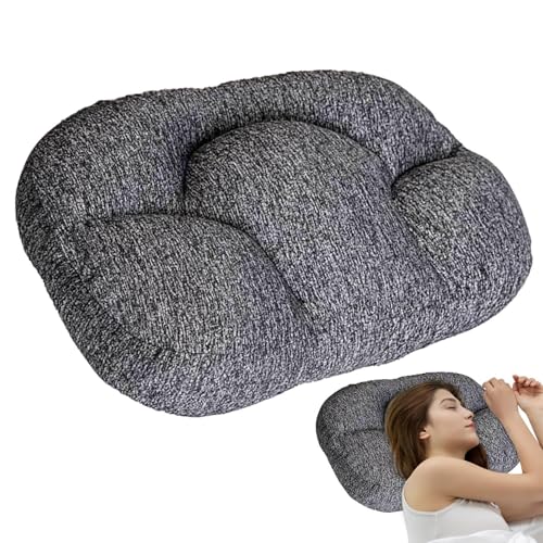 Nevalerra Schlafkissen - Memory Foam-Schlafkissen zur Bettunterstützung - Orthopädisches Bettkissen im Full-Surround-Design. Schlafzimmer-Essentials für Bauchschläfer, die auf dem Rücken Nevalerra Schlafkissen - Memory Foam-Schlafkissen zur Bettunterstützung - Orthopädisches Bettkissen im Full-Surround-Design. Schlafzimmer-Essentials für Bauchschläfer, die auf dem Rücken von Nevalerra