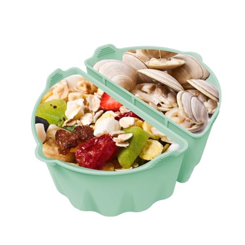 Nevalerra Trennwand Einlage Für Slow Cooker,Ovale Form Spülmaschinengeeignet | Wiederverwendbarer Silikon Schongarer einsatz | Für Gemüsesuppe Hähnchen Kartoffel Tomate Familienfeier von Nevalerra