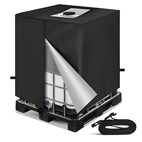 IBC Tank Abdeckung 1000L NEVERLAND 420D IBC Container Cover Abdeckplane für Wassertank IBC Behälterabdeckung Wassertank staubdichte Anti-UV-Schutzabdeckung 120 * 100 * 116cm Schwarz IBC Tank Abdeckung 1000L NEVERLAND 420D IBC Container Cover Abdeckplane für Wassertank IBC Behälterabdeckung Wassertank staubdichte Anti-UV-Schutzabdeckung 120 * 100 * 116cm Schwarz von NEVERLAND