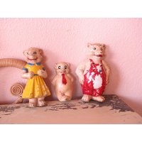 Drei Bären Wandbehang von NevermoreAntiques