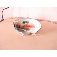 Noritake Olivenschale - Relish Nussschale Mit Schwan von NevermoreAntiques