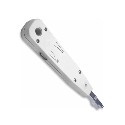 Nevoluxer LSA Auflegewerkzeug, Netzwerk Werkzeug für RJ45 und RJ11, Universal Anlegewerkzeug mit Haken und Klinge, Kompatibel mit Cat7/Cat6/Cat6A, Perfekt für Netzwerkinstallationen Nevoluxer LSA Auflegewerkzeug, Netzwerk Werkzeug für RJ45 und RJ11, Universal Anlegewerkzeug mit Haken und Klinge, Kompatibel mit Cat7/Cat6/Cat6A, Perfekt für Netzwerkinstallationen von Nevoluxer