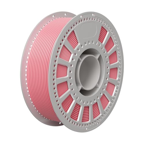 NevsBye Silk PLA 3D Drucker Filament 1.75mm, 1kg Pappspule, Maßgenauigkeit +/- 0.02mm, passend für die meisten Drucker, verhedderungsfrei für reibungsloses Drucken (Rosa) von NevsBye