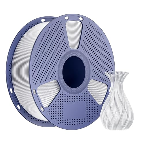 NevsBye TPU 3D Drucker Filament 1.75mm, 1kg Kartonspule, Maßgenauigkeit +/- 0.02mm, passend für die meisten Drucker, verhedderungsfrei für reibungsloses Drucken (Transparent) von NevsBye