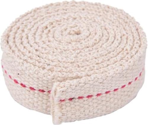New Age Devi - Öllampendocht - Flat Doch - Brenner - Baumwolle - 20 mm x 1 m - 1 Stück: Die ideale Wahl für Ihre Öllampe! New Age Devi - Öllampendocht - Flat Doch - Brenner - Baumwolle - 20 mm x 1 m - 1 Stück: Die ideale Wahl für Ihre Öllampe! von New Age Devi