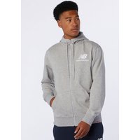 New Balance Sweatjacke "NB ESSENTIALS STACKED LOGO FULL ZIP JACKET" von New Balance